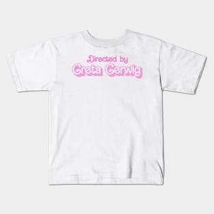 Directed by Greta G. X Kids T-Shirt